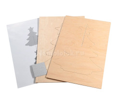 Заготовка из фанеры Елка (845/1)