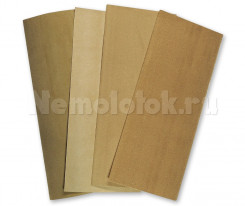 Набор наждачной бумаги 8х11,5 см. зерно 60, 100, 180, 220 (Юный Работник) Pebaro (L196)