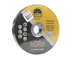 Отрезной диск по металлу ARTU, 125×22,2×2,0 мм, 10 шт. (CUT-520/10)