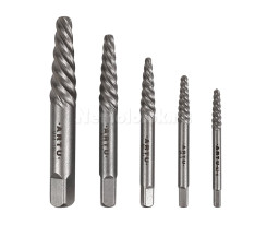 Cверла ARTU - Набор спиральных экстракторов для винтов ARTU, 5 шт. (EX-8003)